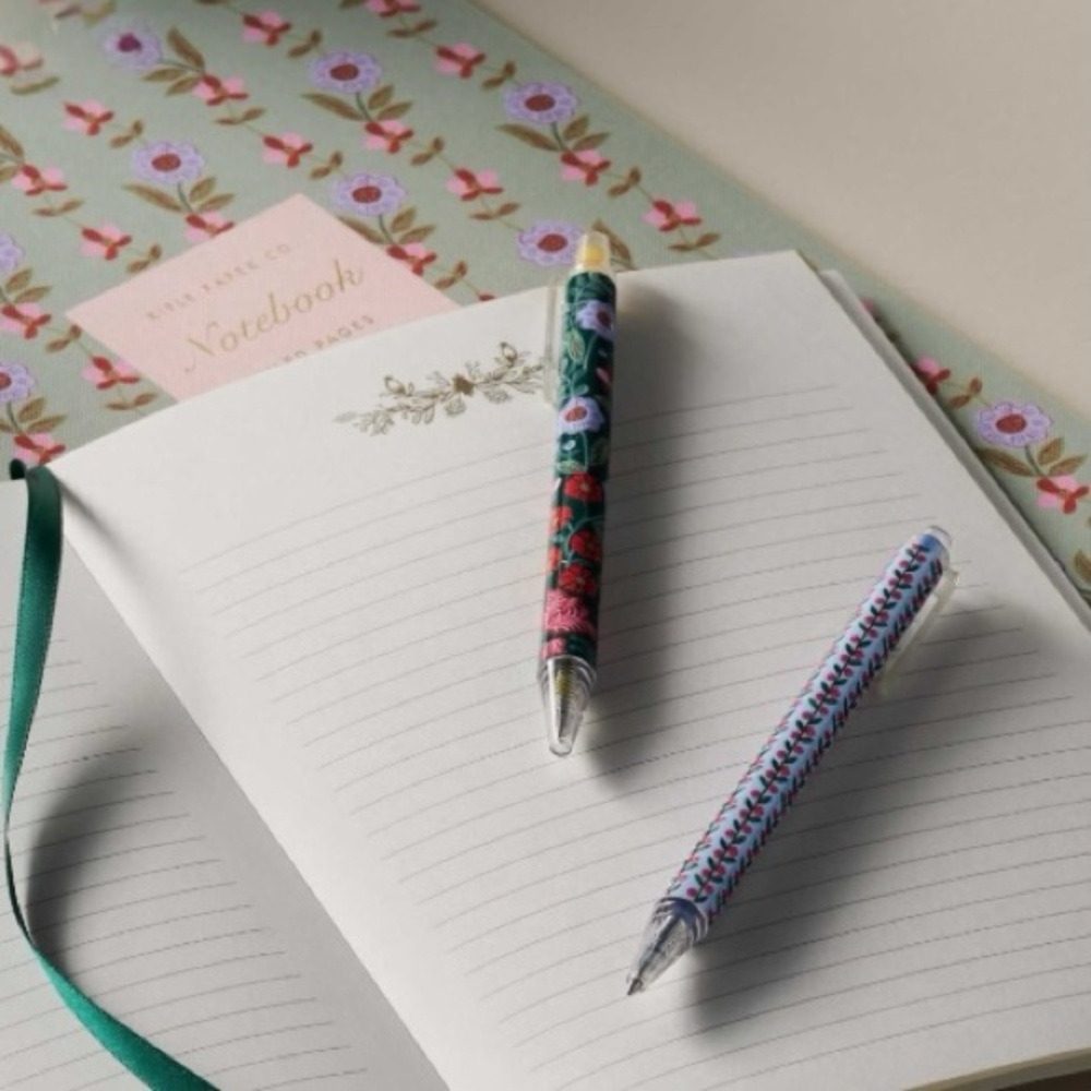 Rifle Paper Co Gel Pen Set of 2 in LIESEL